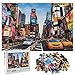 LIUDOU 3D Rompecabezas, 1000 Pedazos De Papel para Niños, para Adultos Y La Imposición De Descompresión, Times Square Puzzle Juguetes Educativos