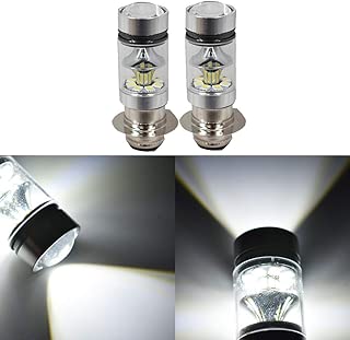 2 100w 6000K H6 HeadLight Fit For Yamaha YFZ450R Rhino 700 Raptor YFM660 TRX - coolthings.us