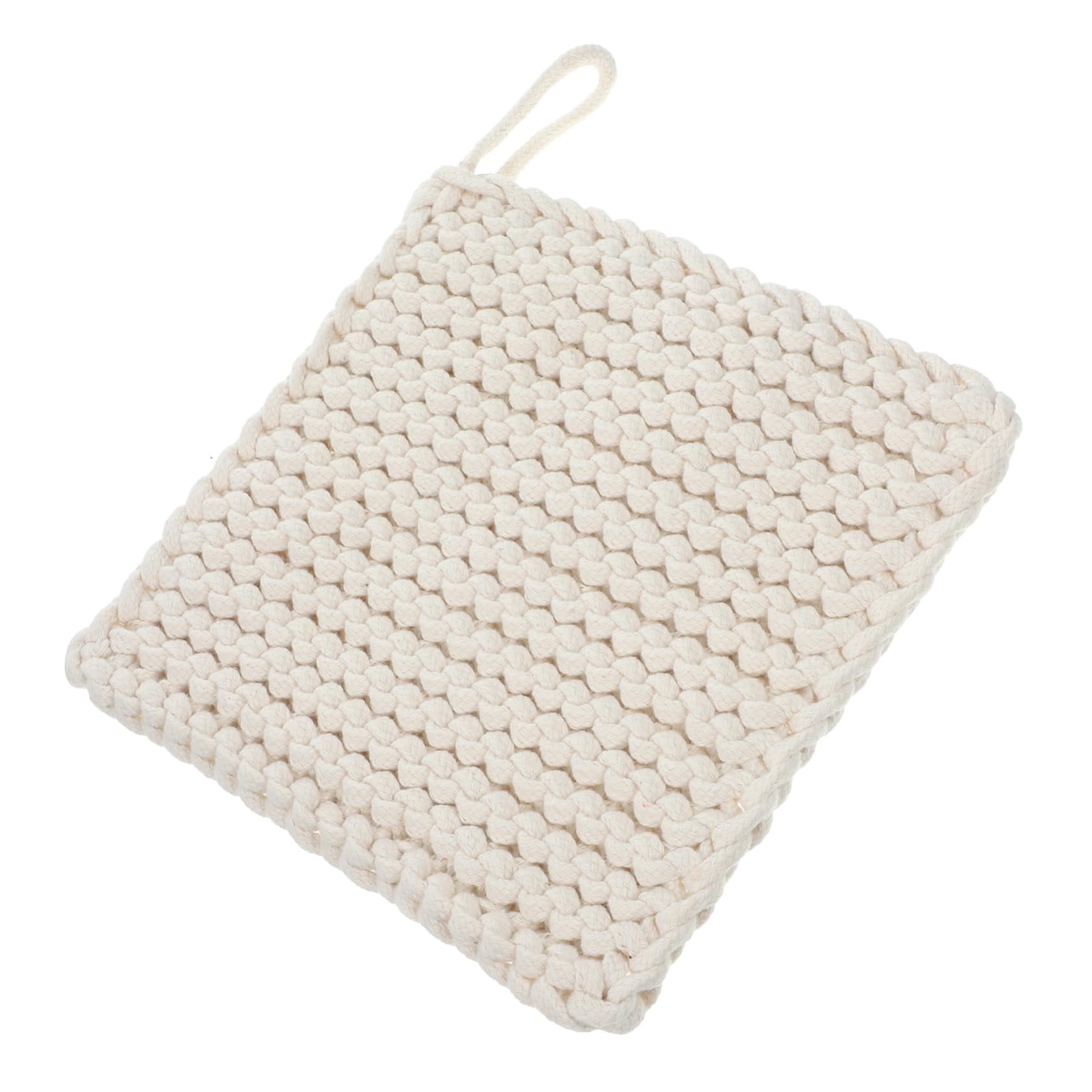 Funda tejida aislante para tazas ABOOFAN protector de superficie y bebidas, 1 pieza