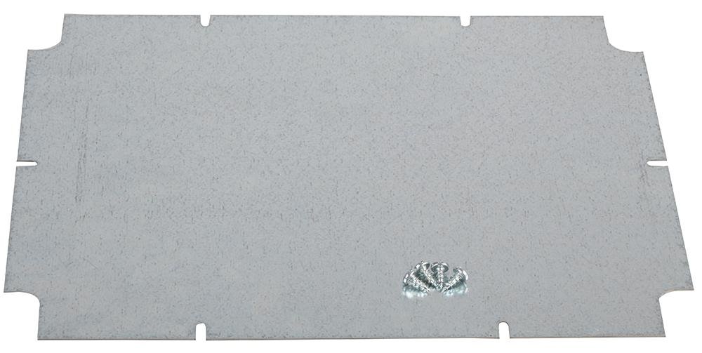 Płyta montażowa, 310 x 240 mm, wysokość zewnętrzna - imperialna 12,2 cala, wysokość zewnętrzna - metryczna 310 mm, szerokość zewnętrzna - imperialna 9,45 cala, szerokość zewnętrzna - metryczna 240 mm, do użytku z obudową ABS Ce-Tek CE-GR Series