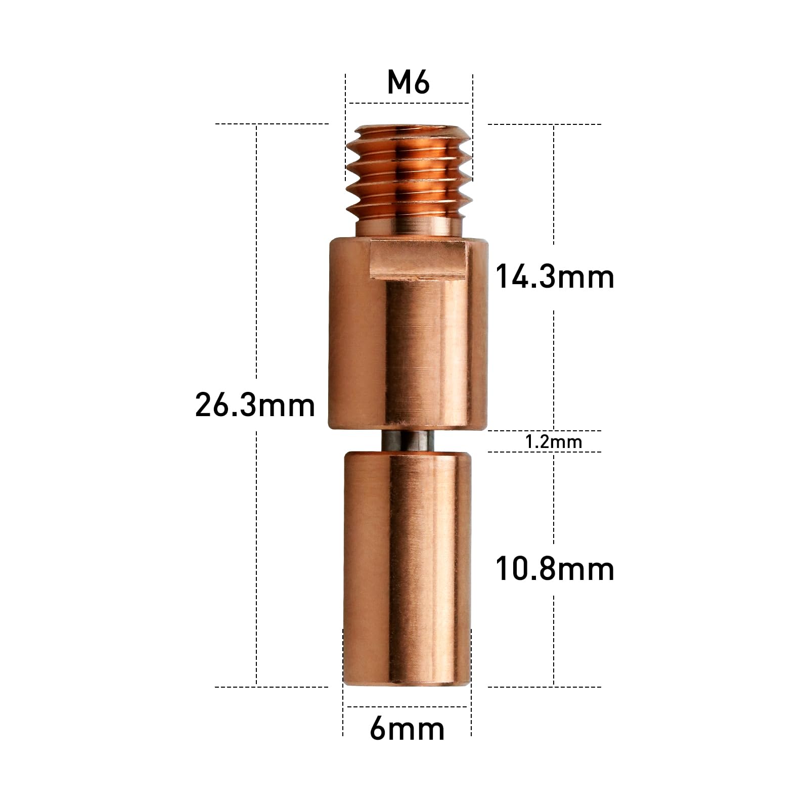 Amazon.com: 1PC 3D Printer Spider 3.0 Hot End Bimetal Heatbreak