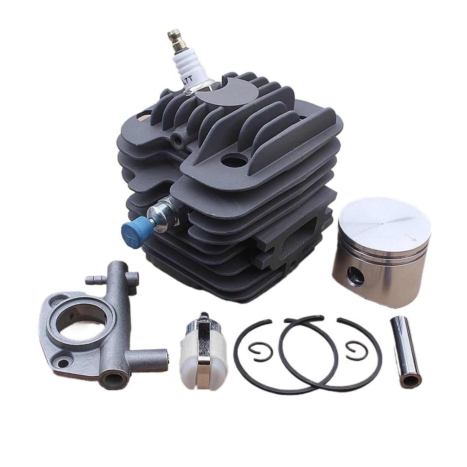 Cylindre 45 mm et axe de piston avec bougie d'allumage pour tronçonneuse 952
