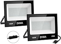 Algopix Similar Product 1 - ZHMA 100W LED Flood Lights Outdoor