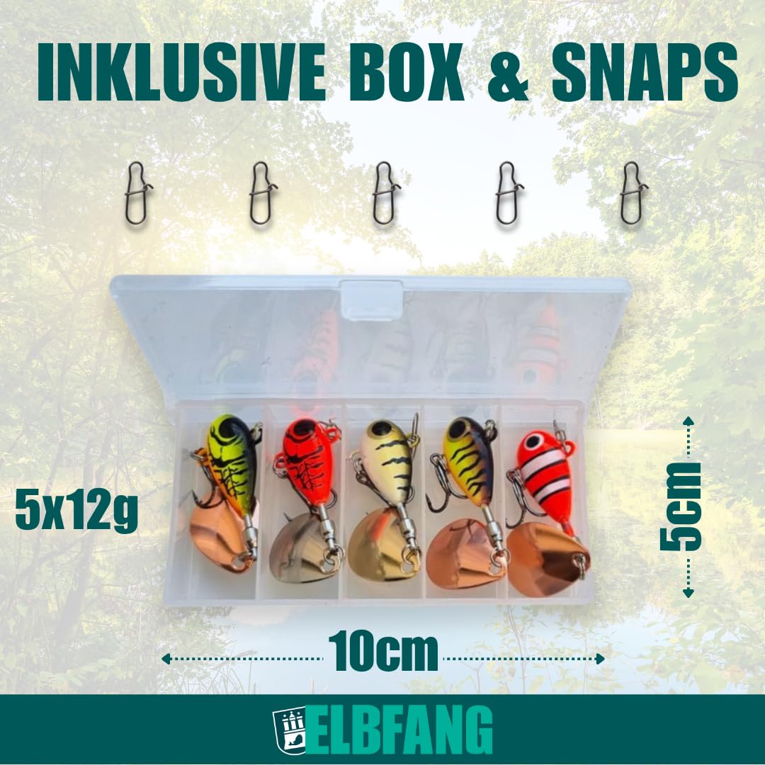 Borsa da pesca piena di scatole da pesca | completa di wobbler esche artificiali in gomma | accessori da pesca per luccio, lucioperca, pesce persico