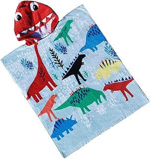 ibasenice 1 Peça Poncho Com Capuz Toalhas De Manto Com Capuz Para Crianças Toalha De Bebê Com Capuz Roupão De Banho Infantil Toalha De Banho Com Capuz Toalha De Praia Toalha De Banho De