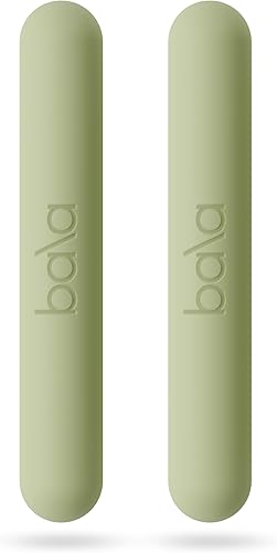 Miniatura 8 de Juego de mancuernas Bala Bars para mujeres y hombres - Juego de 2 barras diseñadas para caminar, entrenamiento de fuerza, HIIT, boxeo y aeróbicos -