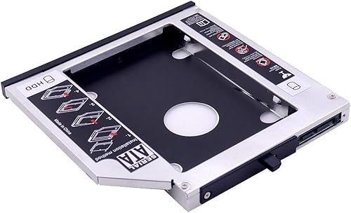 Miniatura 4 de 2nd HDD SSD Hard Drive Caddy Bandeja de repuesto para Lenovo Thinkpad T420 T430 T510 T520 T530 W510 W520 W530, portátil interna CD DVD ROM Bahía