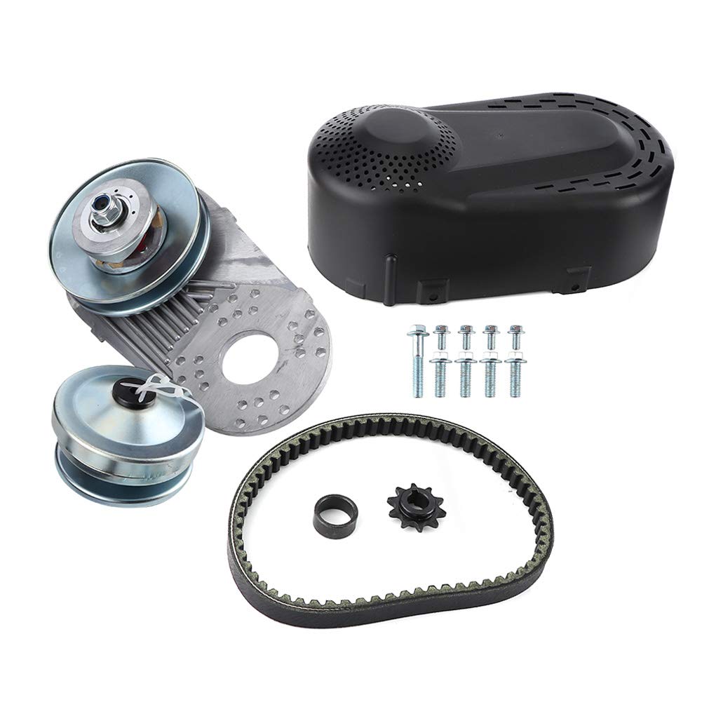 Go-Kart-Drehmomentwandler TAV2 1-Zoll-Kupplungssatz 12 Zähne + 10 Zähne 40/41-Kette Heavy Duty 30-Serie für 8-13-PS-Motoren mit 6-Zoll-Antriebsriemenscheibe und 2350