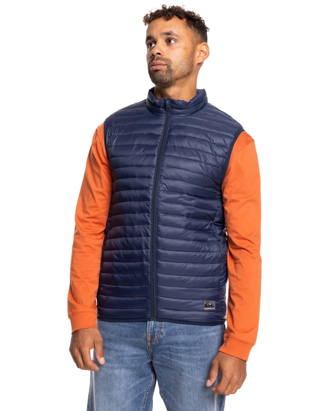 Quiksilver Scaly chaleco ligero hombre ropa de abrigo acolchada sin mangas 8