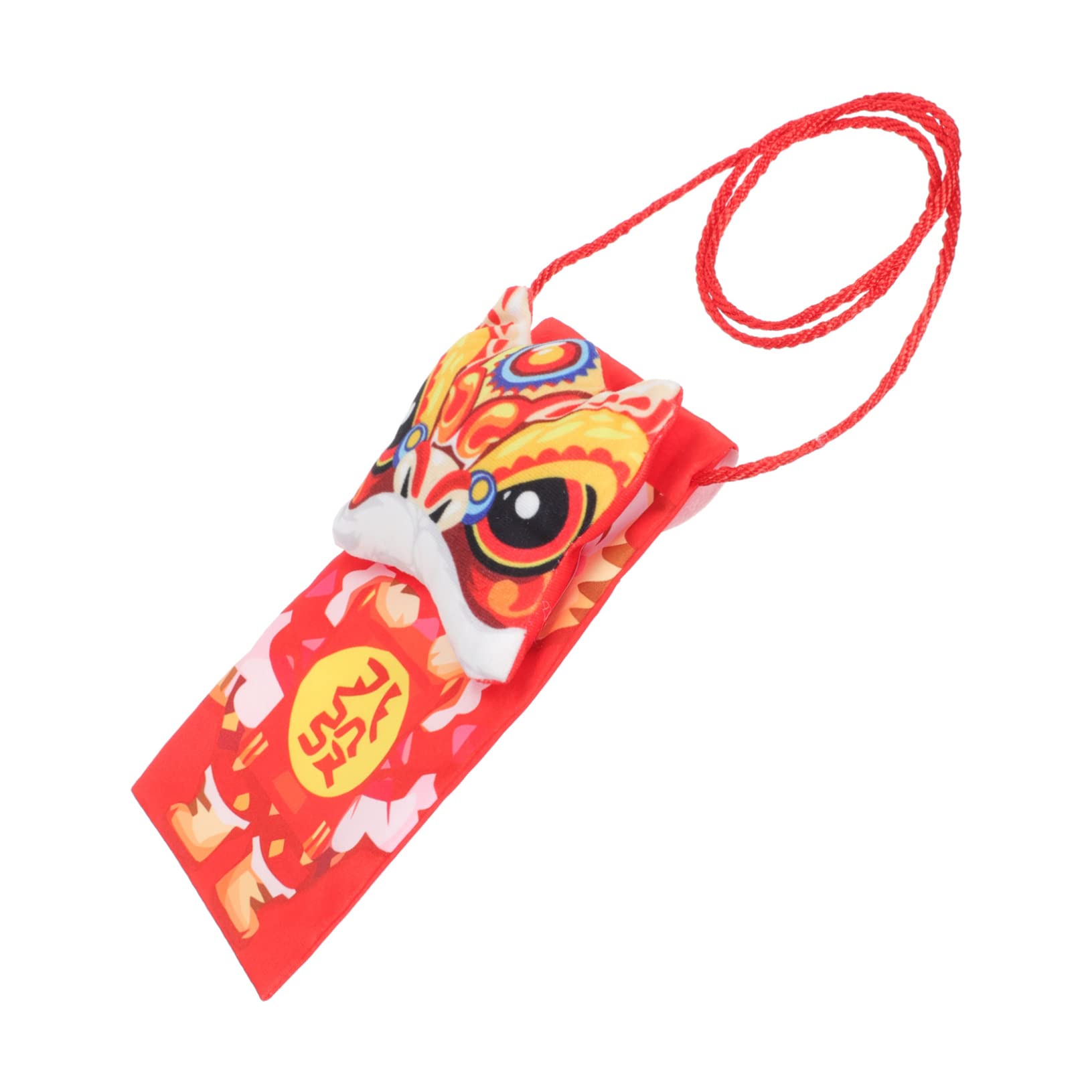 FUNOMOCYAStrap Red Envelope Spring Festival Money Envelopes Year Hong Bao Envelopes New Chinese Candy Bag Spring Festival Hongbao 2022 Year Favors Wedding Red Envelopes Cloth K Fine