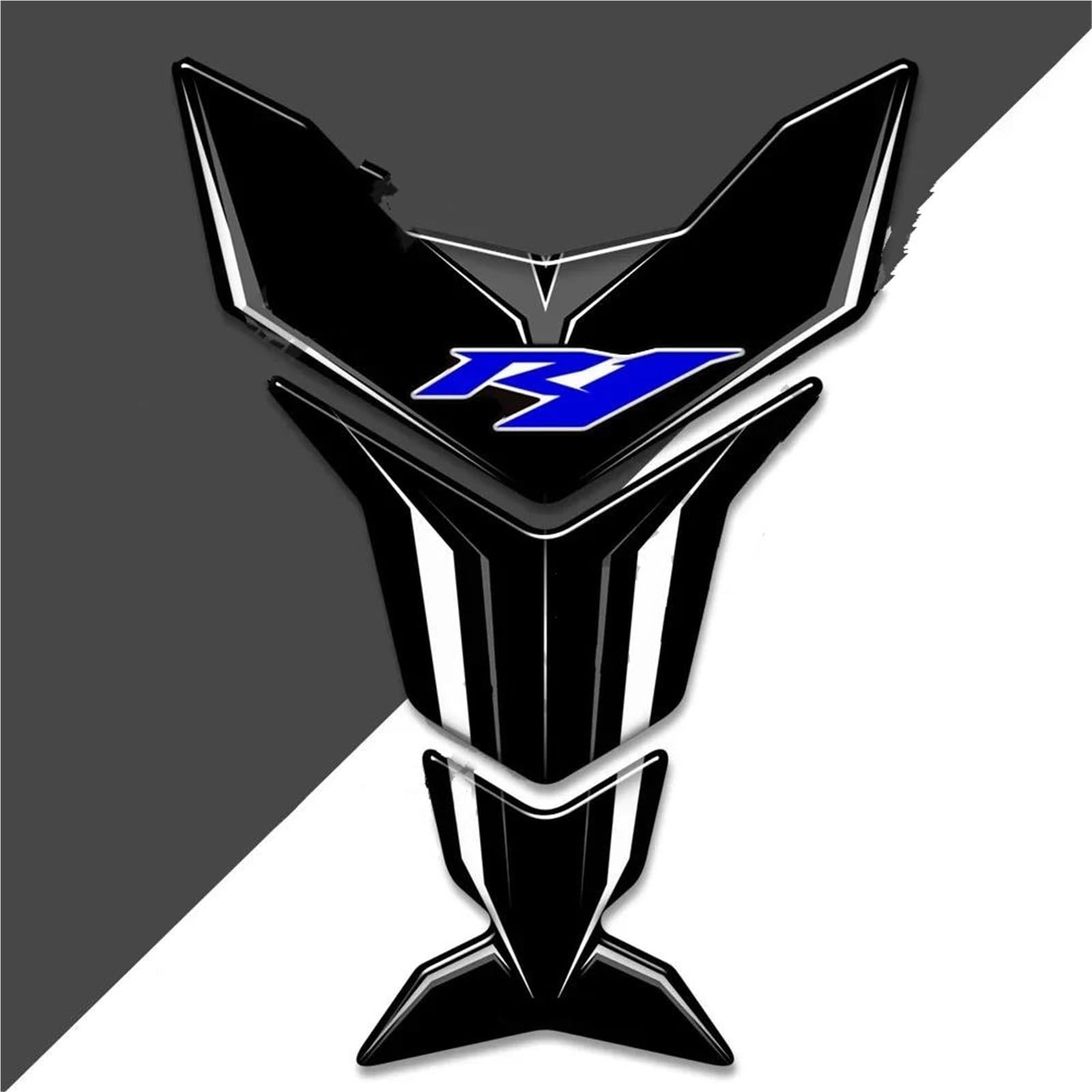 Motorbike Stickers Motorcycle Fuel Tank Stickers for YZF-R1 YZFR1 YZF R1 R 1000 Fish Bone Sticker Protection Decal Traction Pad Resists Fuel Tank Protection Pads(Color2)