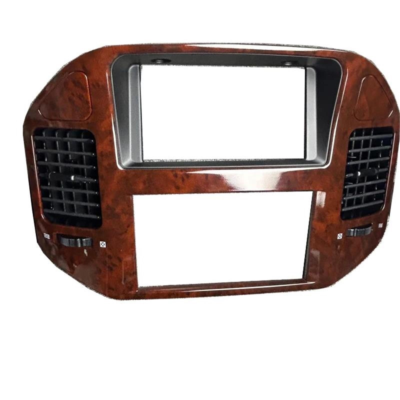 Noheeu Red Middle 1 Pcs Air Vent Panel For Car A/C Air Vent Outlet Air-Conditioning Installation For Mitsubishi For Pajero V73 V75 V77 For Montero(Red Middle 1 Pcs)