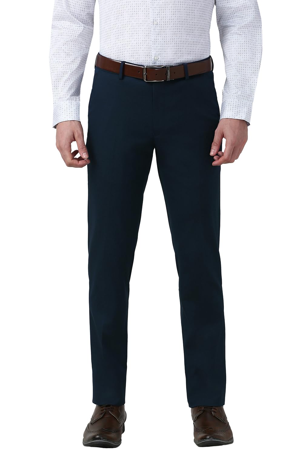 peter england Men's Slim Work Utility Pants-picture-51