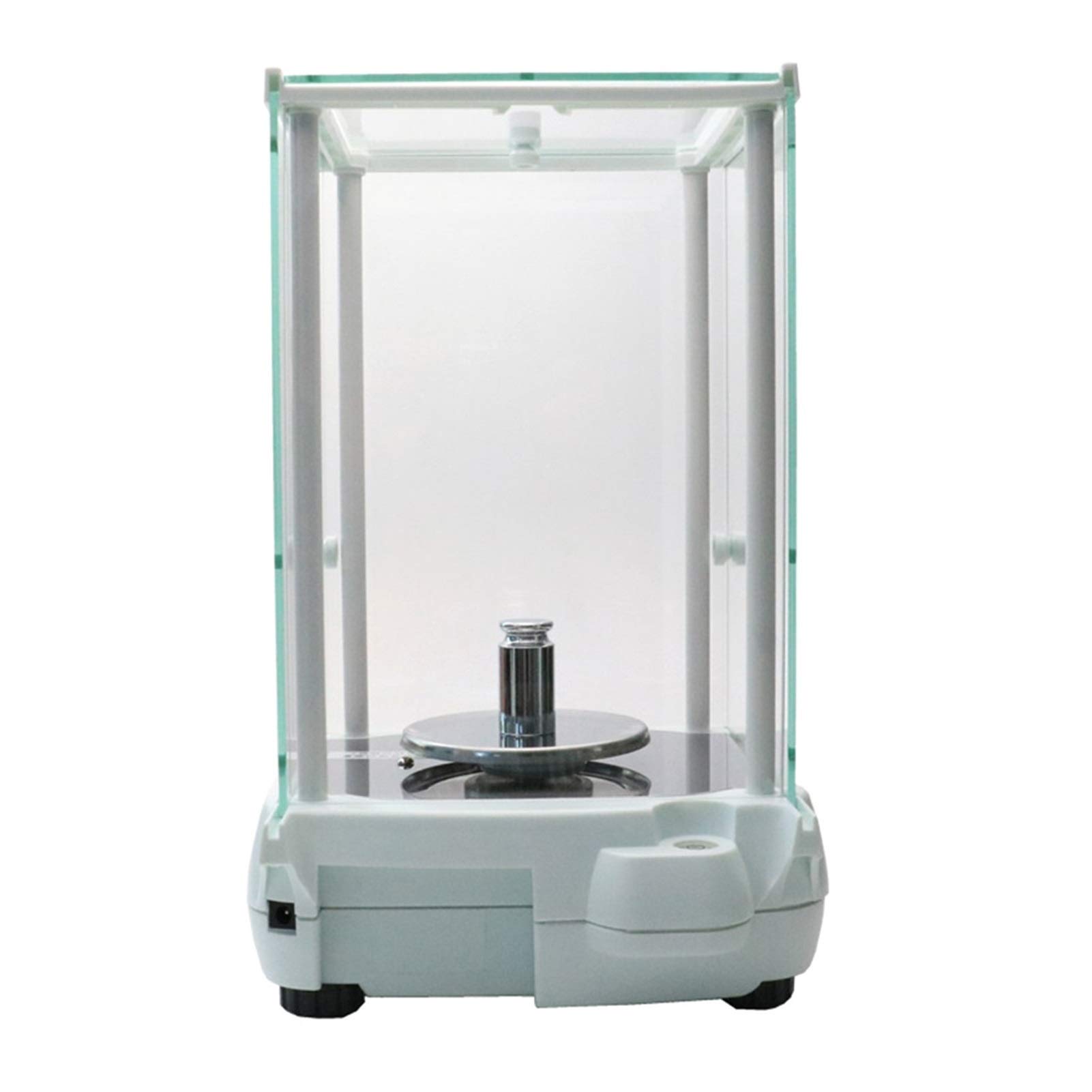 Bilancia Elettronica di Precisione Digitale Bilancia Analitica Alta 0,001 G con Paravento in Vetro per Laboratorio Gioielleria Impianto Chimico,100g/0.001g
