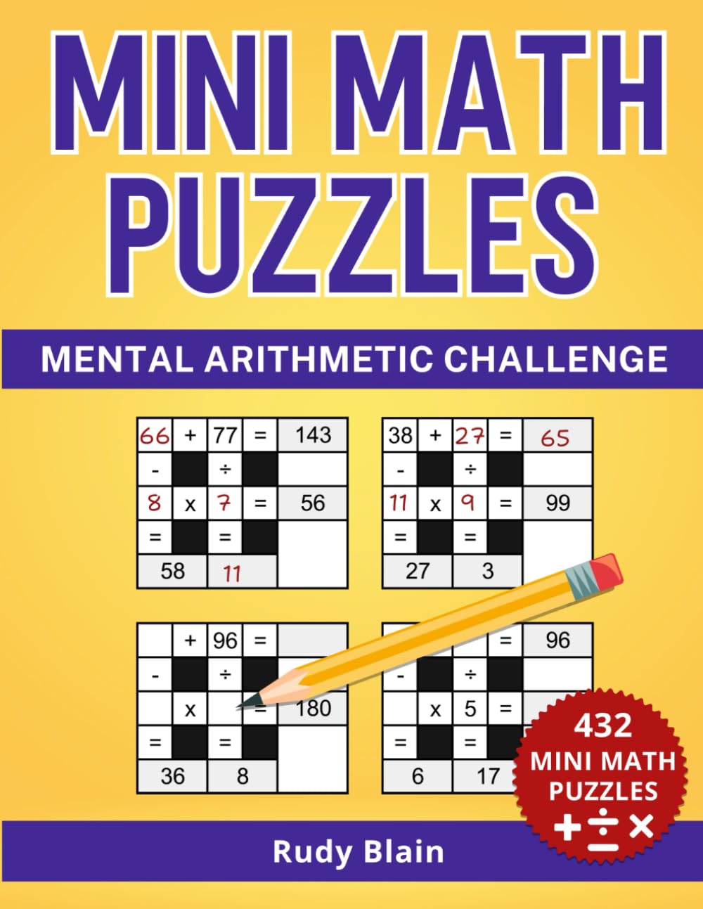 Mini Math Puzzles: Mental Arithmetic Challenge