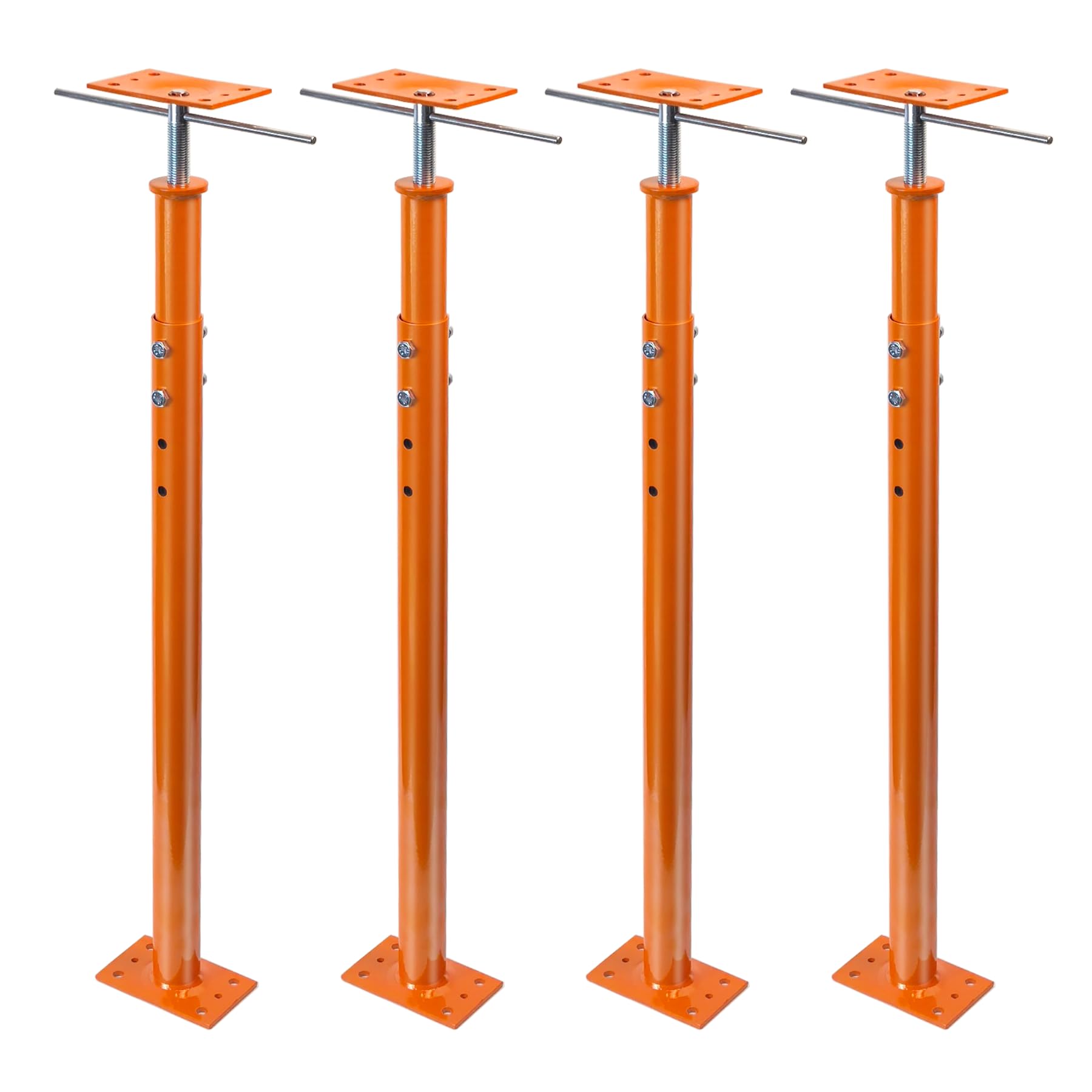 Photo 1 of *HEAVY* *BOX DAMAGED/CHIPPED EDGES/SCRATCHES* 31"-63" House Floor Jack, 4 Pack House Jacks for Lifting and Leveling