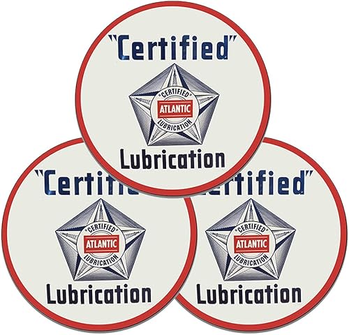 Miniatura 106 de Brotherhood Letrero de gas vintage de reproducción de letreros de metal vintage, letrero redondo de metal para garaje y hogar, 8 pulgadas de Nourse