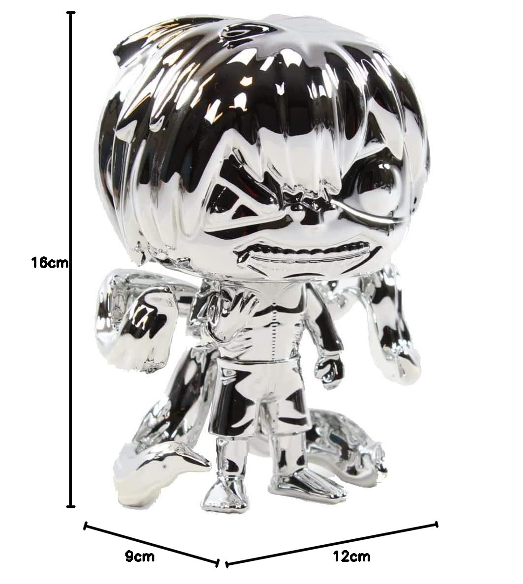 Funko Pop! Tokyo Ghoul Ken Kaneki Silver Chrome Funimation 25th