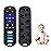 ERSIHUA Silicone Baby Teething Toys, TV Remote Teethers for 6-12-18 Months Infant, TV Remote Control Shape Toddlers Silicone Teethers, Chew Toys for Boys and Girls (Black)