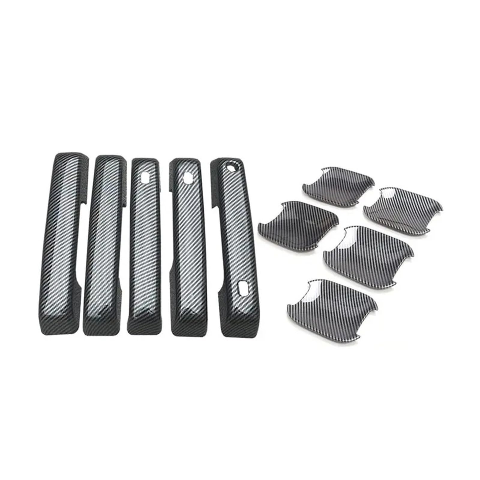 Punxdda Car Exterior Door Handle for Bronco 2021-2023 4 Accessories Strict Car Handle Cover Inserts Door Bowl Cover Kit