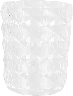 Makeup Brush Canister and Cosmetics Organizer...