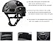 MICH Airsoft Helmet with Side Rails and NVG Mounts for Outdoor Activities Such As Airsoft, Paintball, CS Games, Etc.