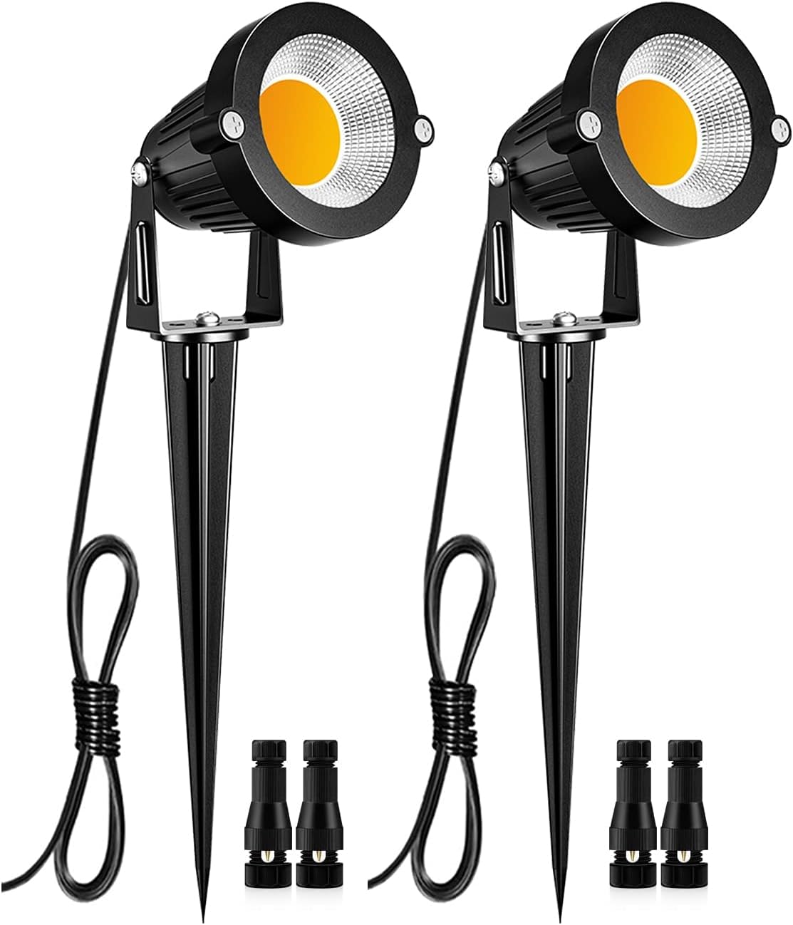 ZUCKEO 5W Low Voltage Landscape Lights LED Landscape Lighting Outdoor