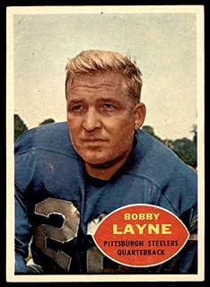 Football NFL 1960 Topps #93 Bobby Layne Steelers