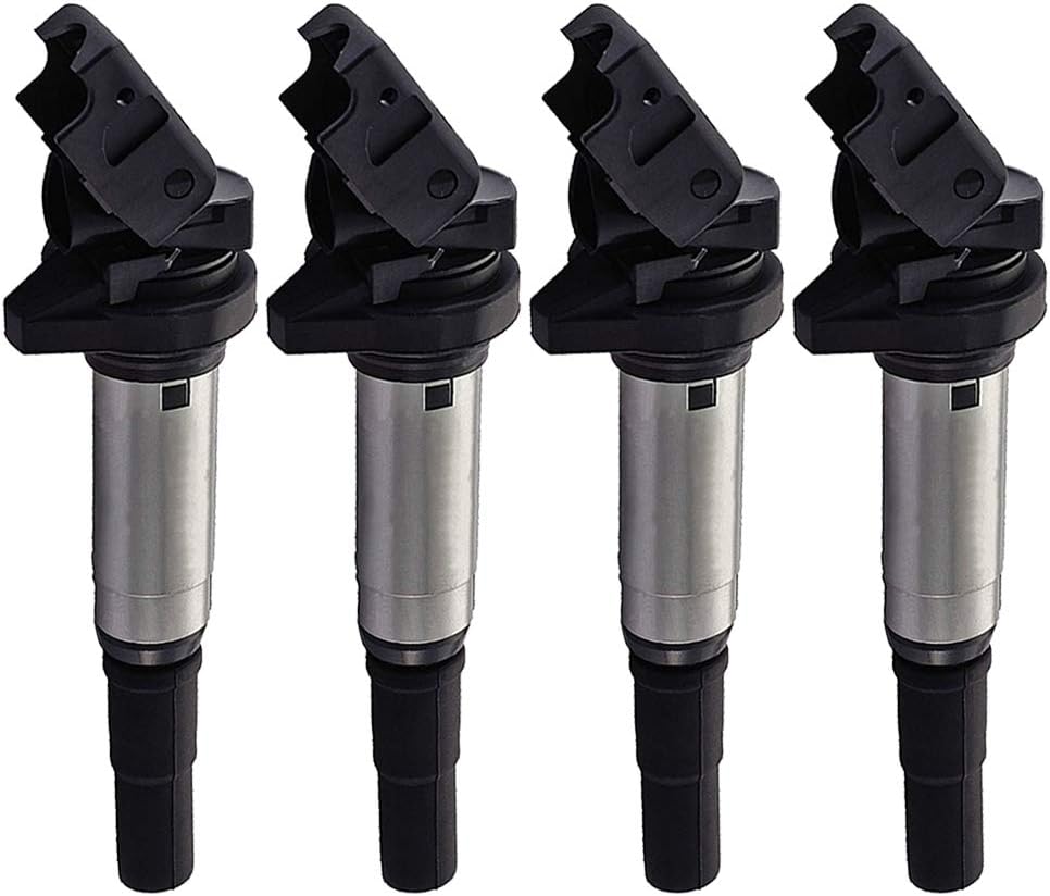 Quality Ignition Coil 4PCS Pack Compatible with 2007-2015 Mini Cooper/ 2011-2016 Cooper Countryman 1.6L, 12137575010, UF598