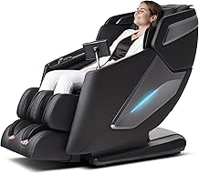 4D Massage Chair, Full Body Massage Chair, Zero Gravity Recliner w/ Intelligent Voice Control, 53.14" SL Track, Electric Calfrest Extension, 12 Auto Modes, USB Type-C, Bluetooth Speaker, TFT Screen