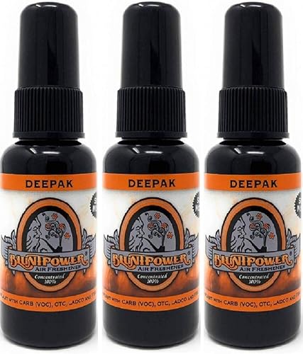 Miniatura 30 de BluntPower (cereza vainilla, 3 unidades) Ambientador concentrado – Ambientador a base de aceite premium en aerosol para el hogar y el coche – Spray