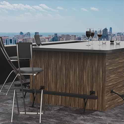 Miniatura 5 de Kit de riel de pie  Accesorios de montaje debajo del mostrador que mejoran la comodidad y la estabilidad, kit de pedal de acero de alta resistencia,