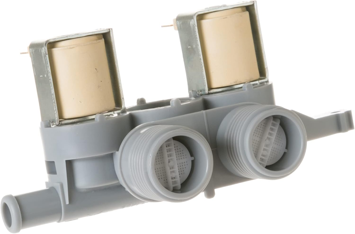 Parts Master Replacement for GE Washer Water Inlet Valve WH13X10037, AP4412517, PS2354072 - Water Shut Off Valve for Stacking or Compact Washing Machines - Compatible with GE Washing Machines