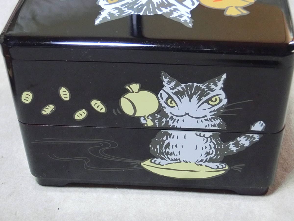 Amazon.co.jp: わちふぃーるど ダヤン 二段お重 弁当箱 : ホーム