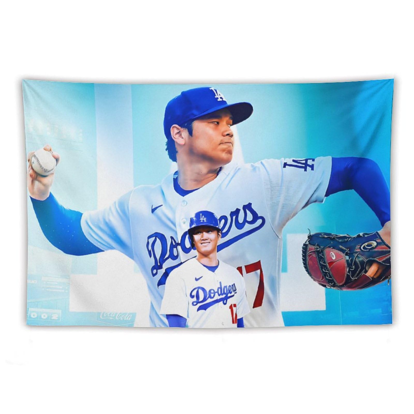 大谷翔平　タペストリーポスターセット Amazon.co.jp: 大谷翔平 タペストリー ポスター 大判