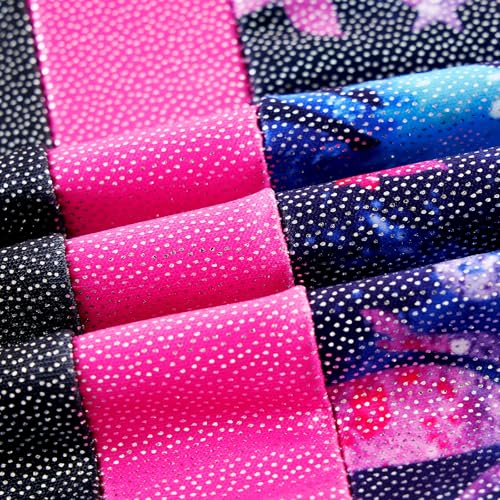 TUONROAD Gymnastics Leotards with Shorts for Kids Size 9t 10t 9-10 Years Old Girls Leotards for Gymnastics Blue Purple Mermaid Ballet Dance Outfits Size 9