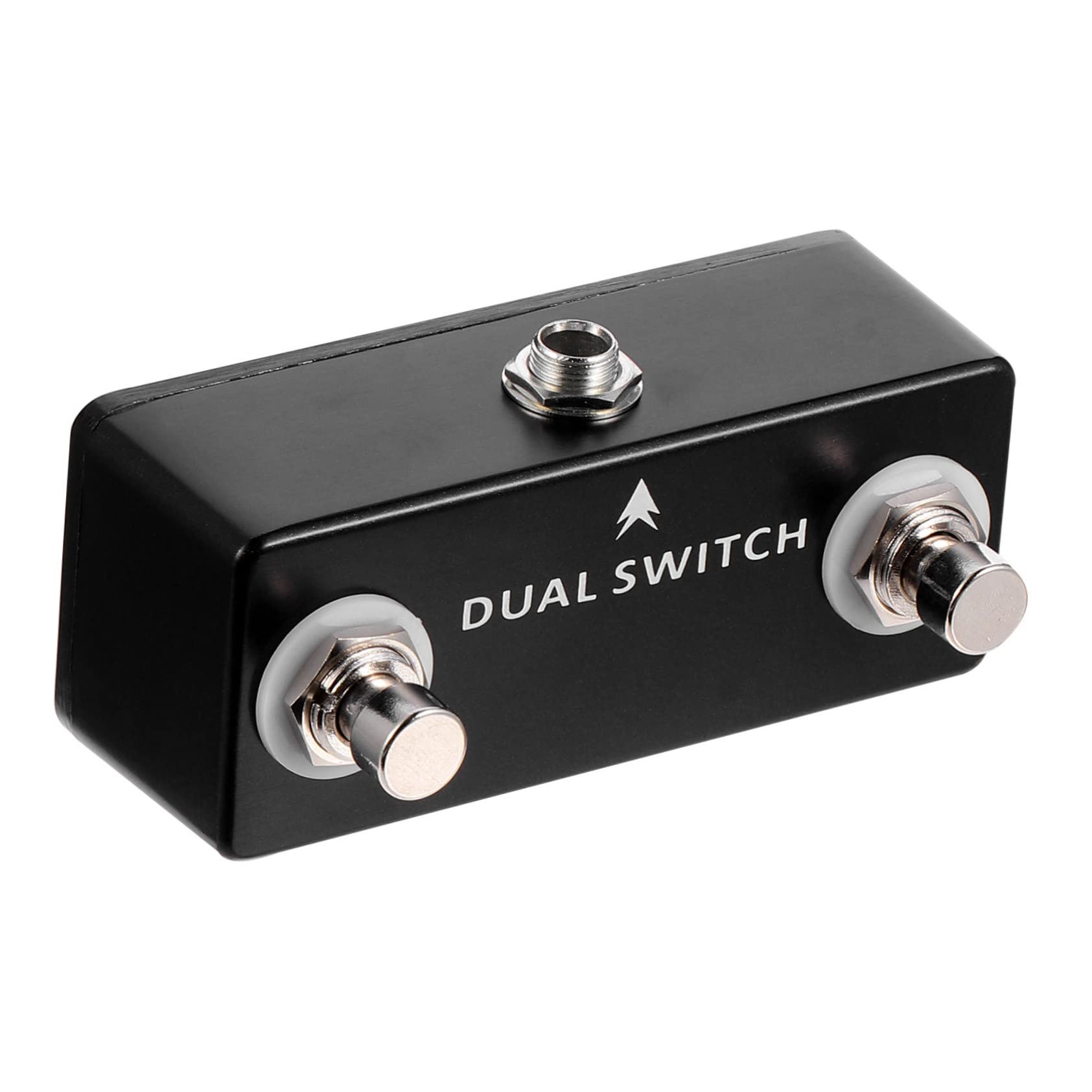 Toddmomy Guitar Footswitch Topper Dual Control Foot Pedal for Guitar Effects Latching Footswitch Reverb Pedal