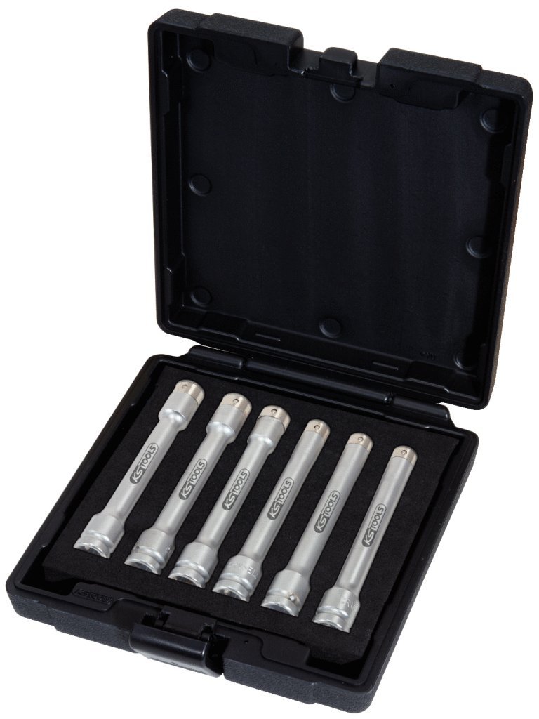 KS Tools 911.4450 Zestaw nasadek E-Torx, 6-szt, 1/2", E10-E20