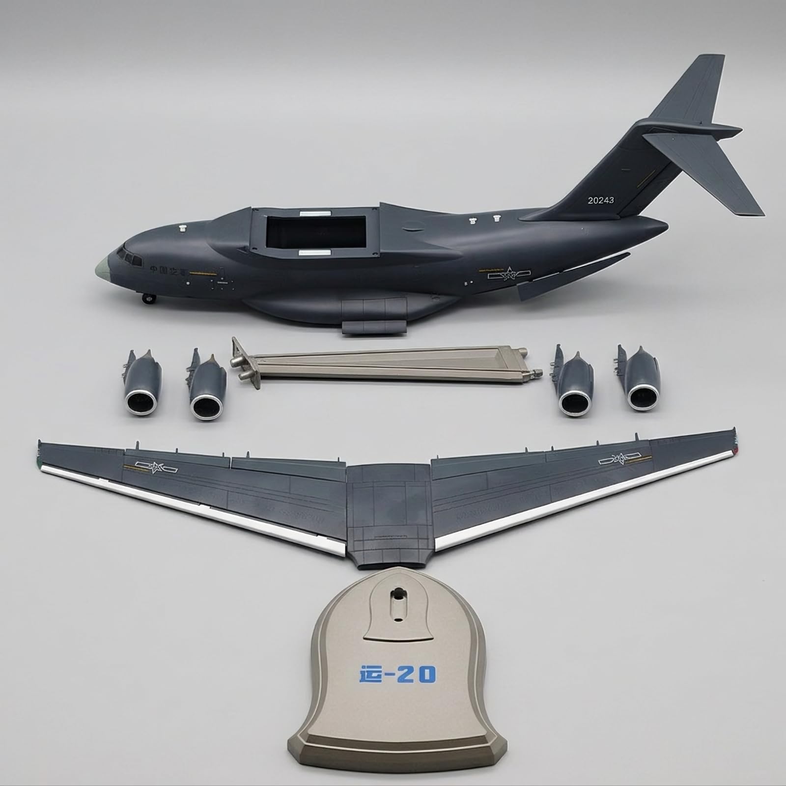 Maqueta Avión con Soporte Realista