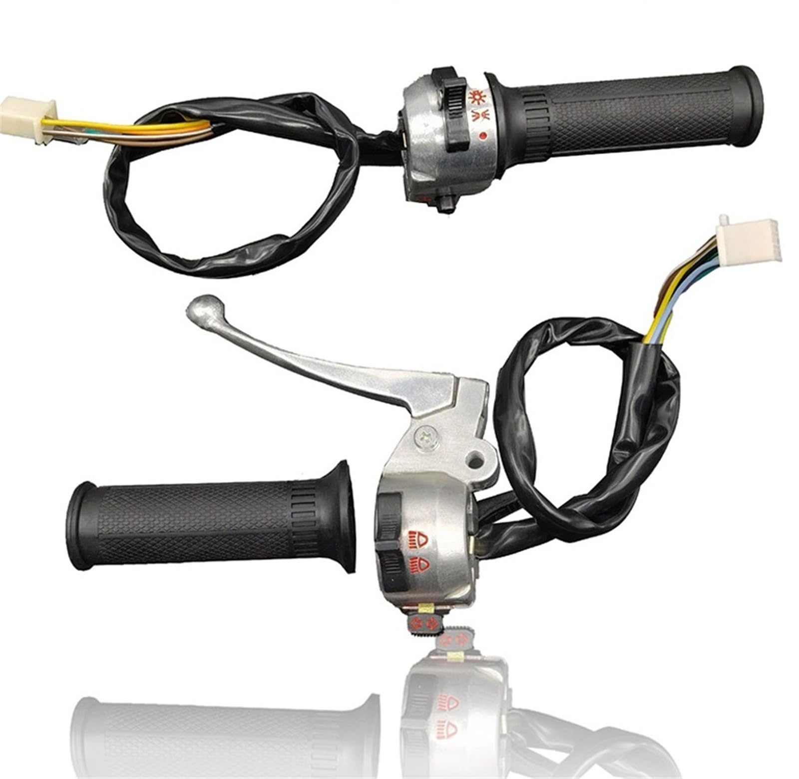 Interruptor Manillar Motocicleta Interruptor De Manillar Derecho E Izquierdo Motocicleta Y Empuñaduras 22mm para Piezas Arranque Control para Z50 Z50A Z50J Z50R