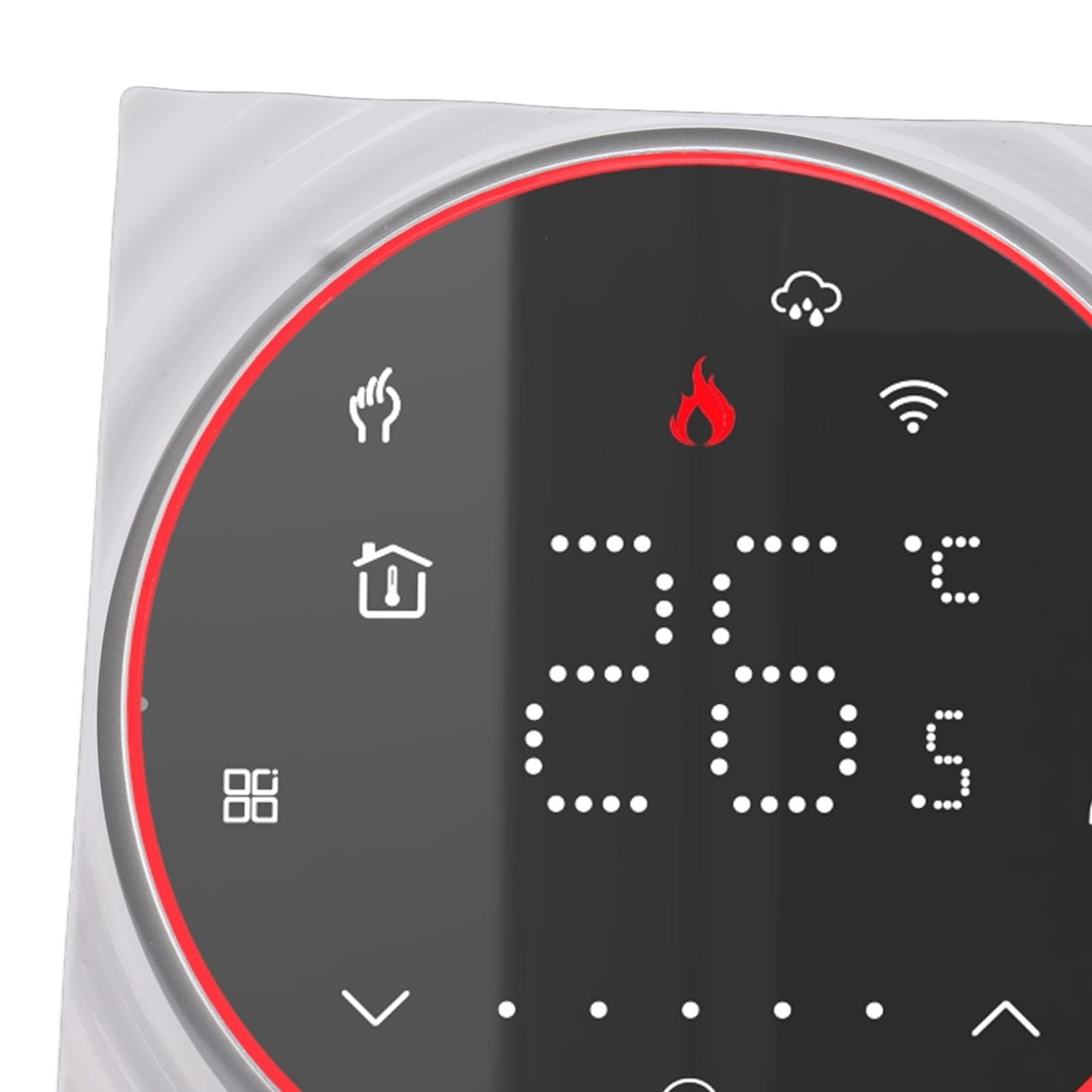 Wakects Inteligentny Termostat Termostat WiFi z Komputerem Panel ABS Aplikacja AC Od 95 do 240 V Sterowanie Głosowe ±1°C Od 41 do 95°F Programowalny Uchwyt ścienny Pieca Kotłowego AC Home Office