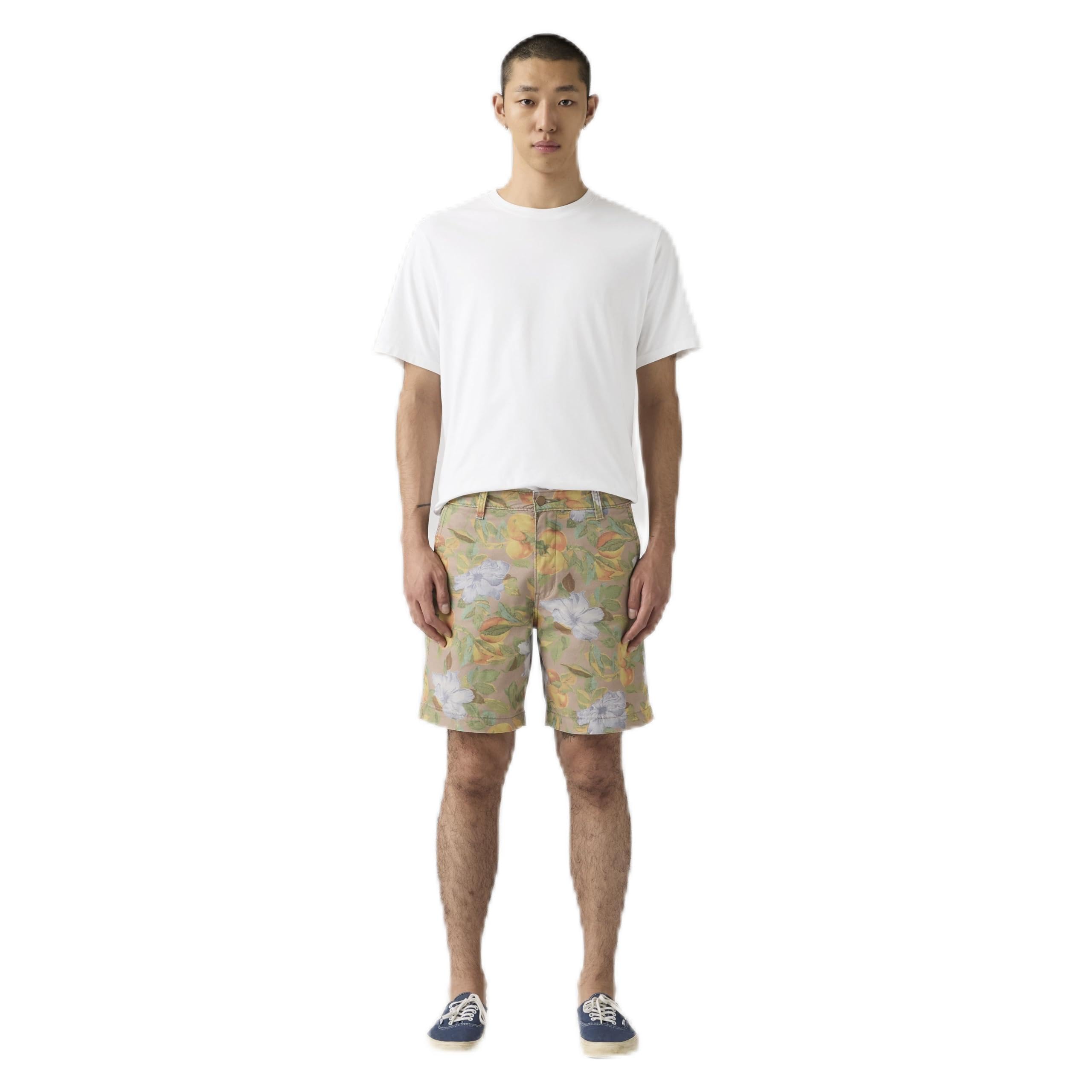 Levi's Men's Shorts XX Chino Mid Rise, Soft, Multicolor (Alicante Floral V2 S), W29/L28