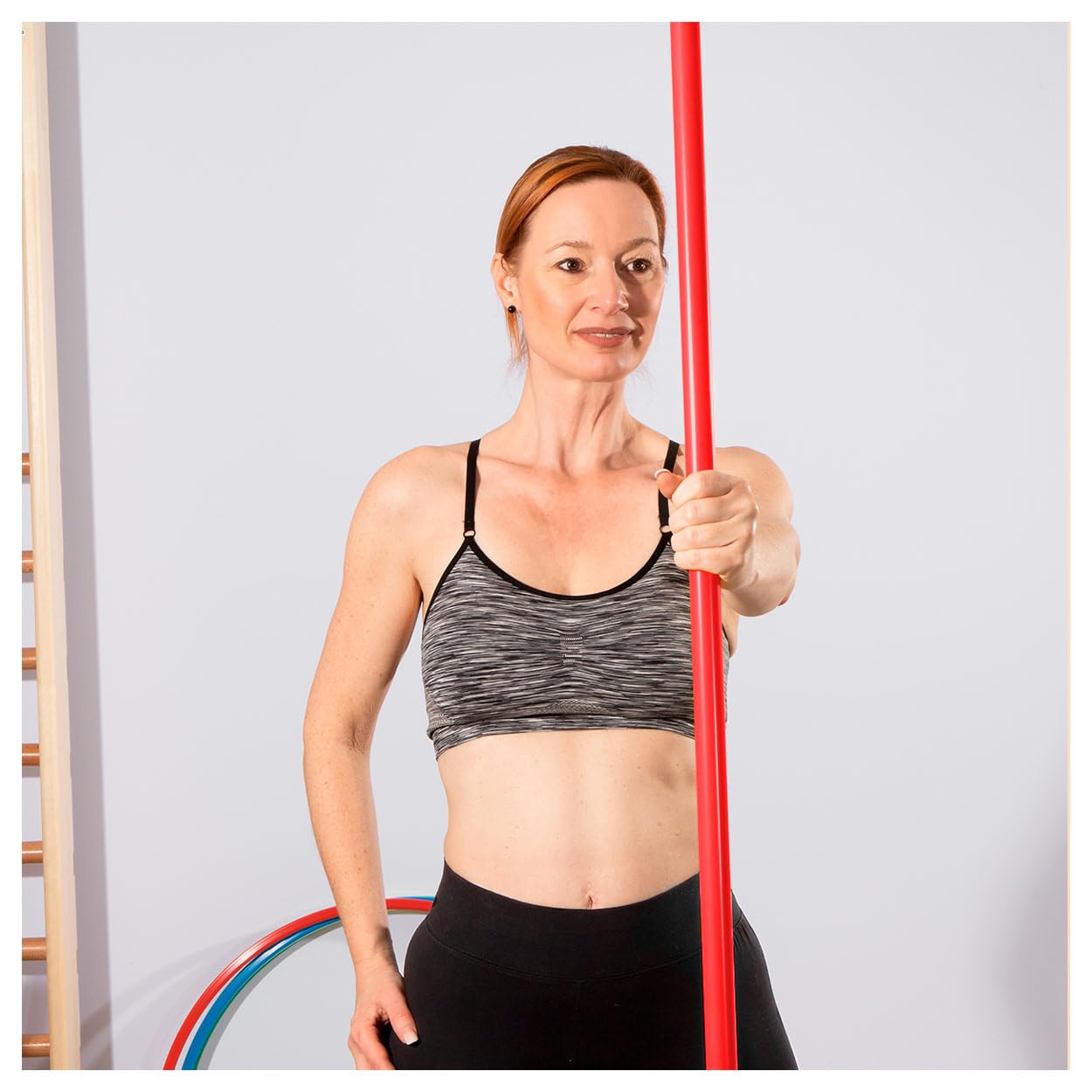 Sport-Tec Bâton de gymnastique pour homme en plastique - 120 cm