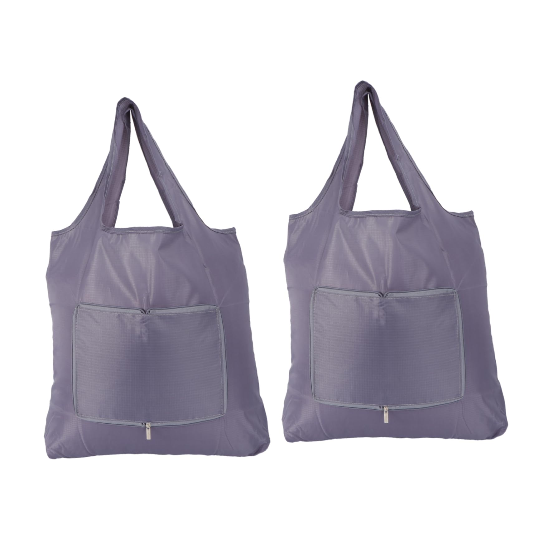 OFFSCH 2Pcs Portable Shopping Tote Bags Oxford Cloth Storage Pouches for Grocery Packing Lightweight and Color