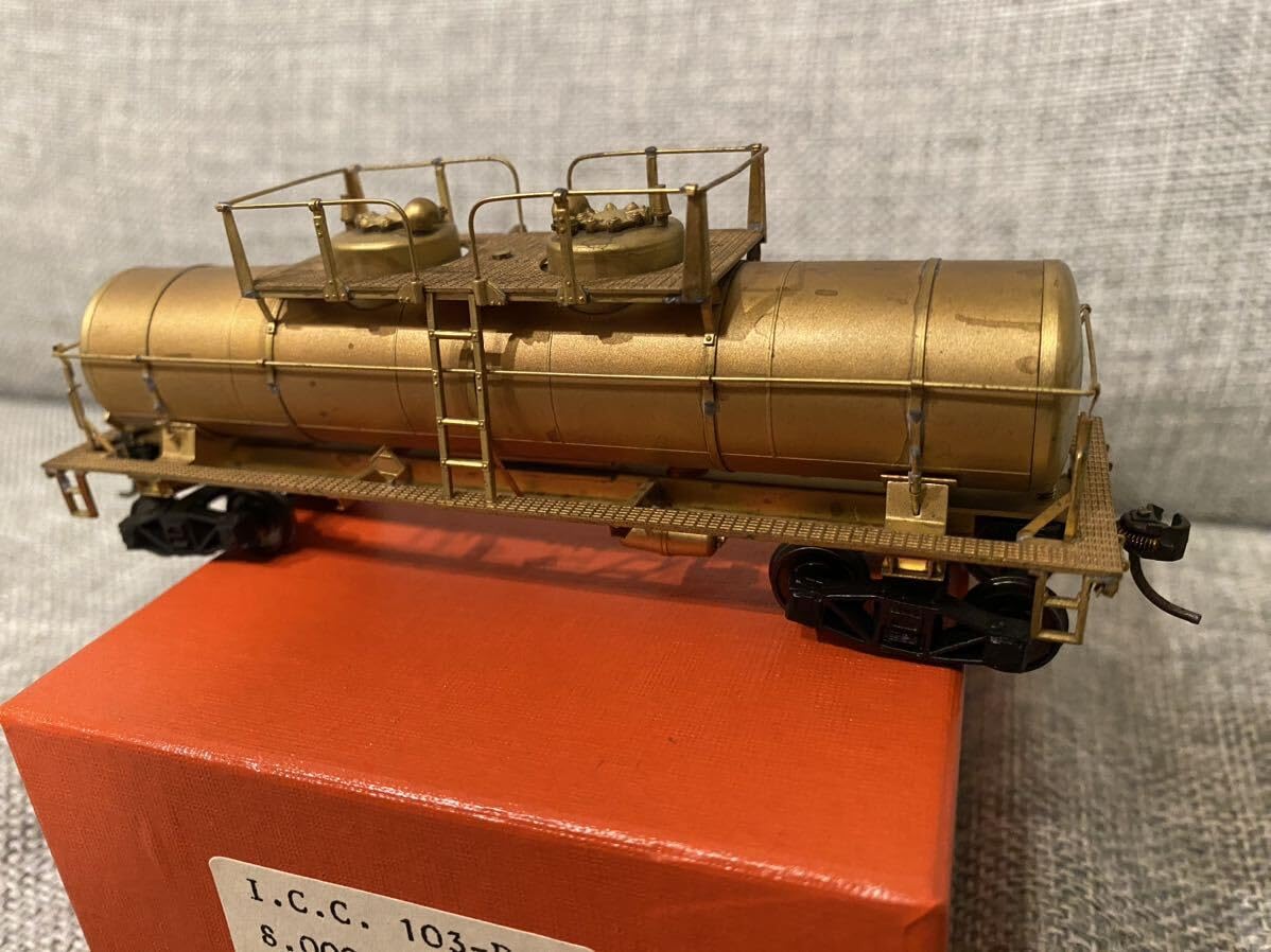 Amazon.co.jp: 杉山模型 HO アメリカ型 タンク貨車 I.C.C 103-D-W