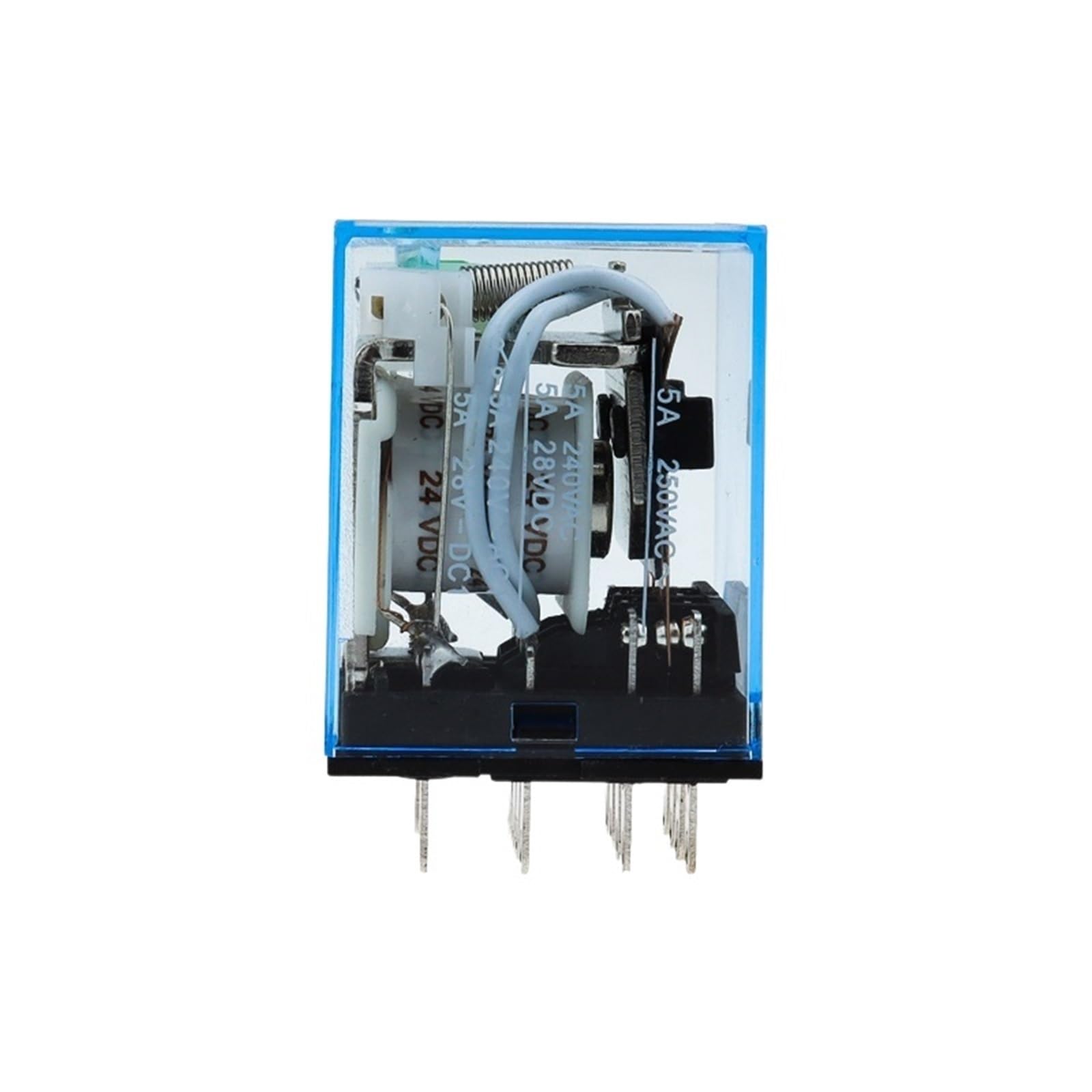 Mini relais MY4NJ 14 broches AC 110V composant relais intermédiaire HH54P