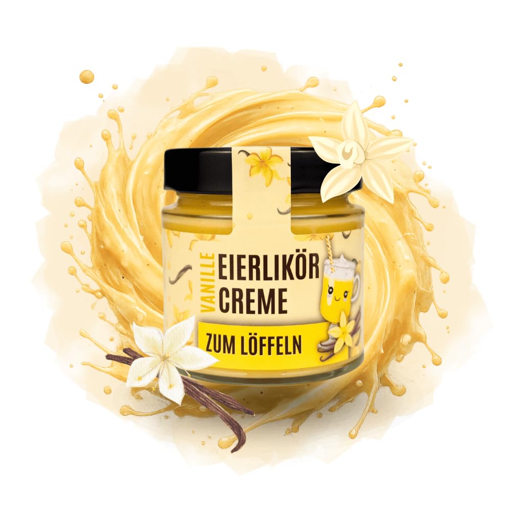 Eierlikörcreme zum Löffeln - Vanille