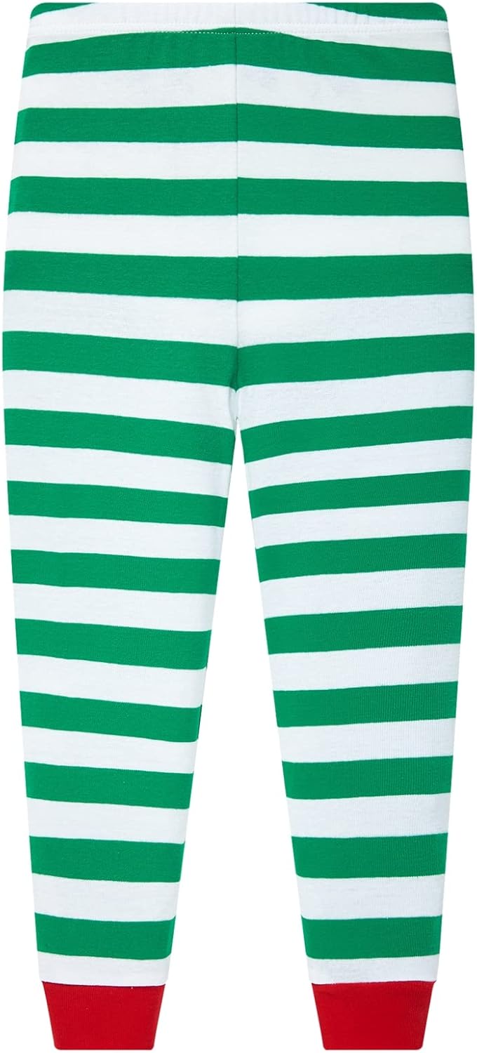 Akyzic Little Boys Girls Christmas Pajamas Sets for Baby Boys Santa Claus Snowman Sleepwear - Image 9