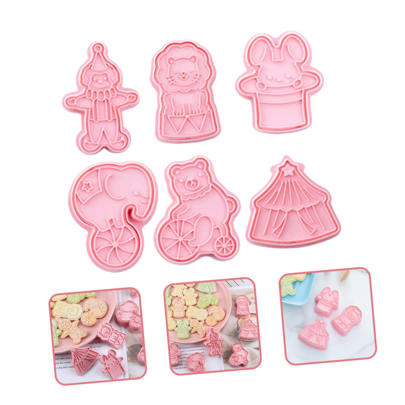 IMIKEYA 30 Pièces Moule À Biscuit Coupe-Biscuits Emporte-Pièce De Emporte-Pièces De Petit Moule À Fondant De Emporte-Pièces Emporte-Pièces D'Halloween Animal