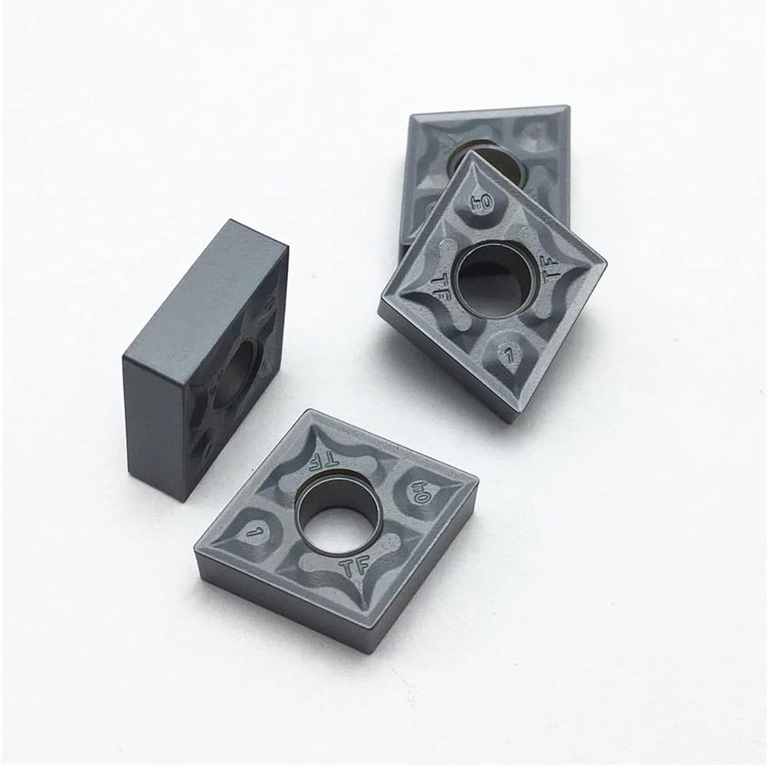 Carbide Tool External Turning Tool CNMG120404 TF IC907/IC908 Carbide Insert Turning Tool Turning Tool Turning Tool CNC Milling Cutter (Angle : CNMG120404 TF IC907, Insert Width(mm) : 10PCS(1box))